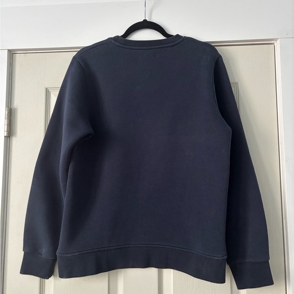 CORE by Jack & Jones Sweatshirt Mens Large Long Sleeve Crew Neck Navy Blue - Picture 2 of 4